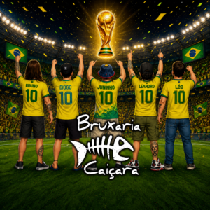 Bruxaria Caiçara lança ‘O Grito da Galera’, música inspirada na paixão brasileira pelo futebol