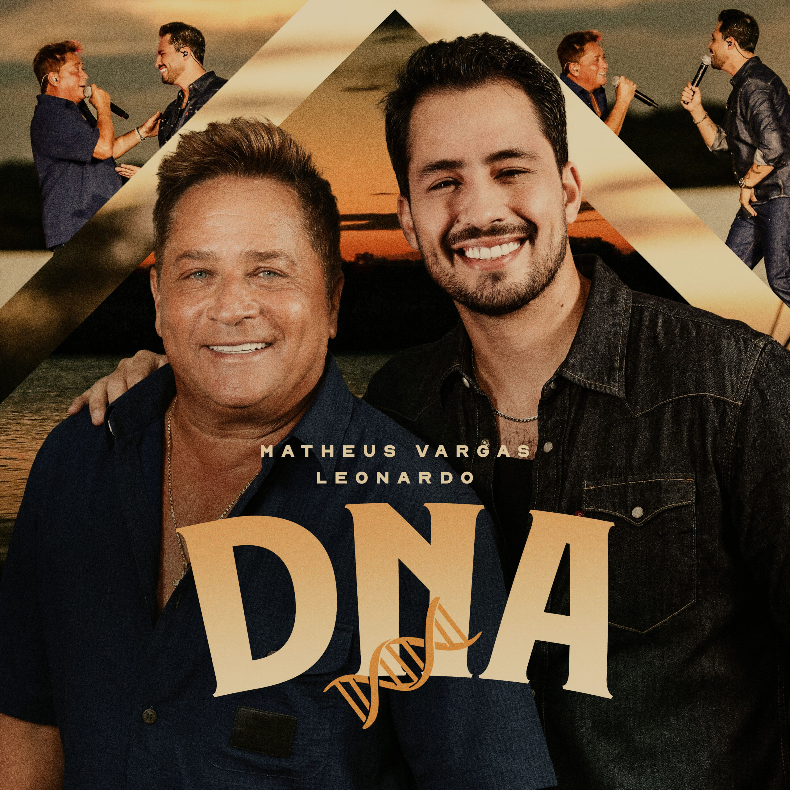 Matheus Vargas lança ‘DNA EP.1’ e canta ao lado do pai Leonardo em novo projeto