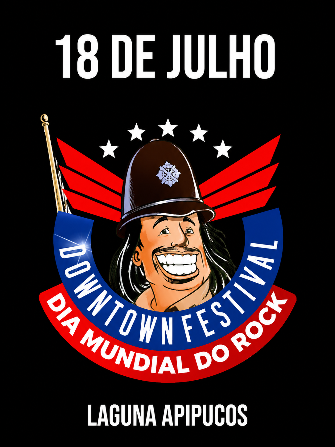 Downtown Festival celebra o Dia Mundial do Rock com cinco bandas e promete agitar o Recife