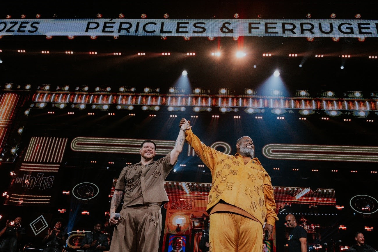 Péricles e Ferrugem lançam segunda parte de ‘As Vozes ao Vivo em São Paulo’ com inéditas e clássicos do pagode