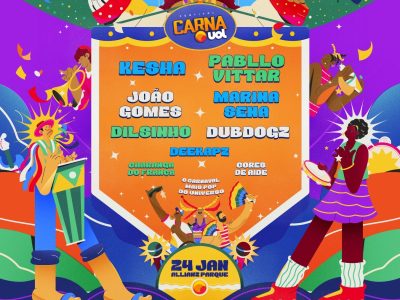 CarnaUOL 2026 confirma Kesha, Pabllo Vittar e João Gomes em megafestival no Allianz Parque