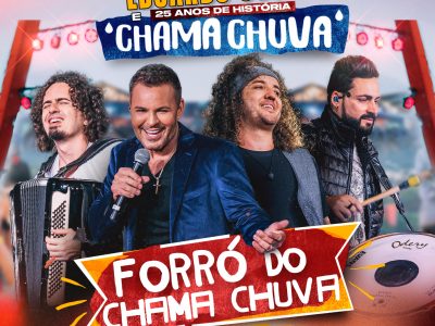 Eduardo Costa entra no ritmo do forró e lança “Forró do Chama Chuva” em parceria inédita com o grupo Chama Chuva