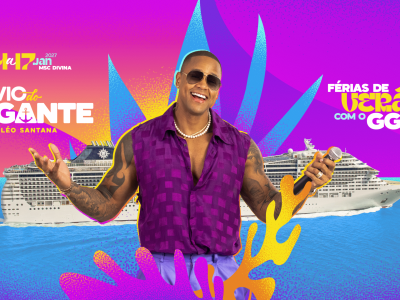 Férias de Verão com o GG: PromoAção anuncia a segunda edição do Navio do Gigante com Léo Santana