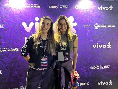 ‘Carolina Miranda e Lana Rox ganham destaque na cobertura de eventos no Rio com a Rádio Mundo Pop’