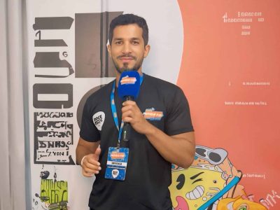 Eric Digues brilha na cobertura do Rock Rec 2025 com a Rádio Mundo Pop