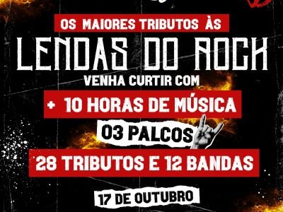Rock & Ribs Festival reúne 12 bandas e 28 tributos em Recife
