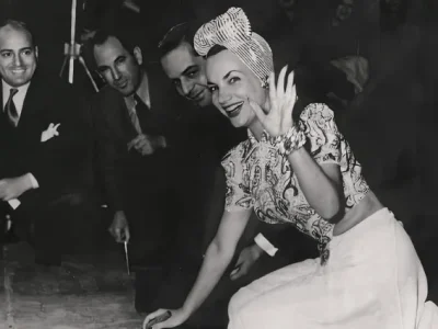 Carmen Miranda e sua estrela na Calçada da Fama: a primeira brasileira a brilhar em Hollywood