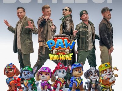 Backstreet Boys divulgam ‘Bottle Up’, música que integra a trilha sonora de ‘Patrulha Canina: Uma Aventura Dino’