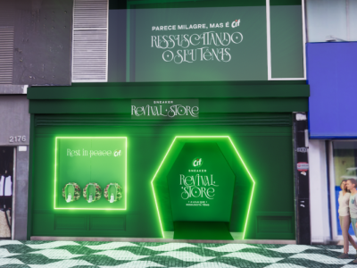 Cif inaugura loja pop-up em São Paulo para devolver vida aos ‘tênis do sacrifício’ pós-festival